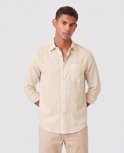 Virelle | Chemise Homme En Lin Décontractée