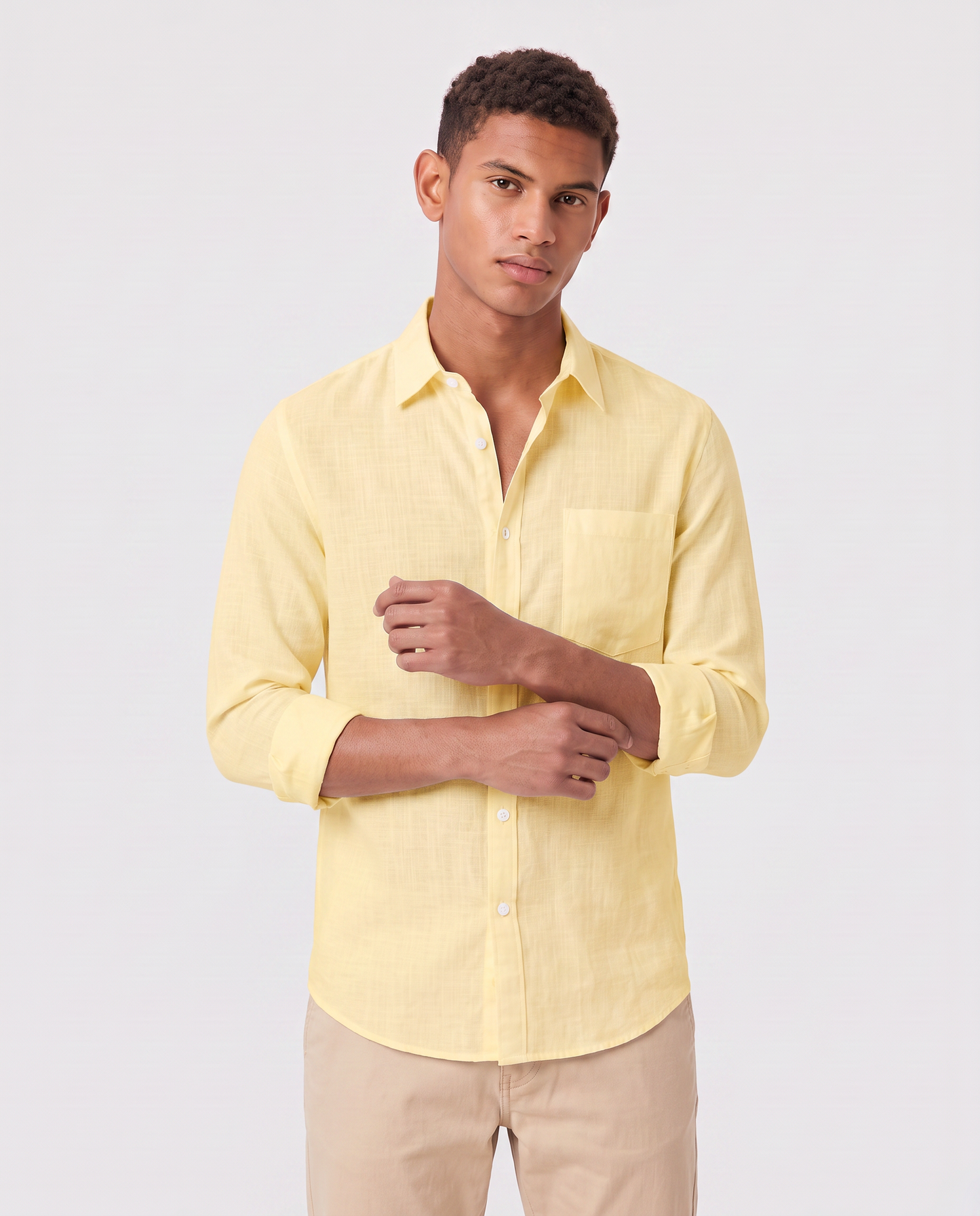 Virelle | Chemise Homme En Lin Décontractée