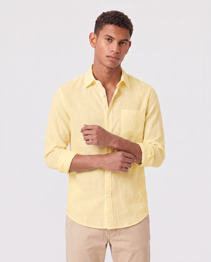 Virelle | Chemise Homme En Lin Décontractée