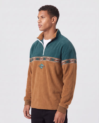 Virelle | Pull Demi-Zip Homme