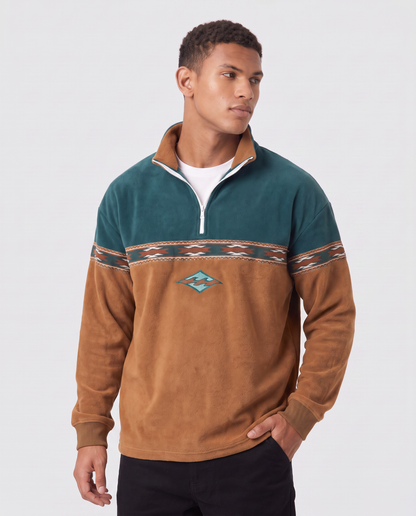 Virelle | Pull Demi-Zip Homme