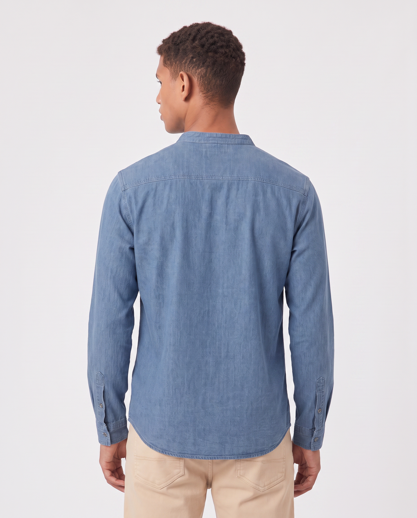 Virelle | Chemise Homme Col V À Lacets
