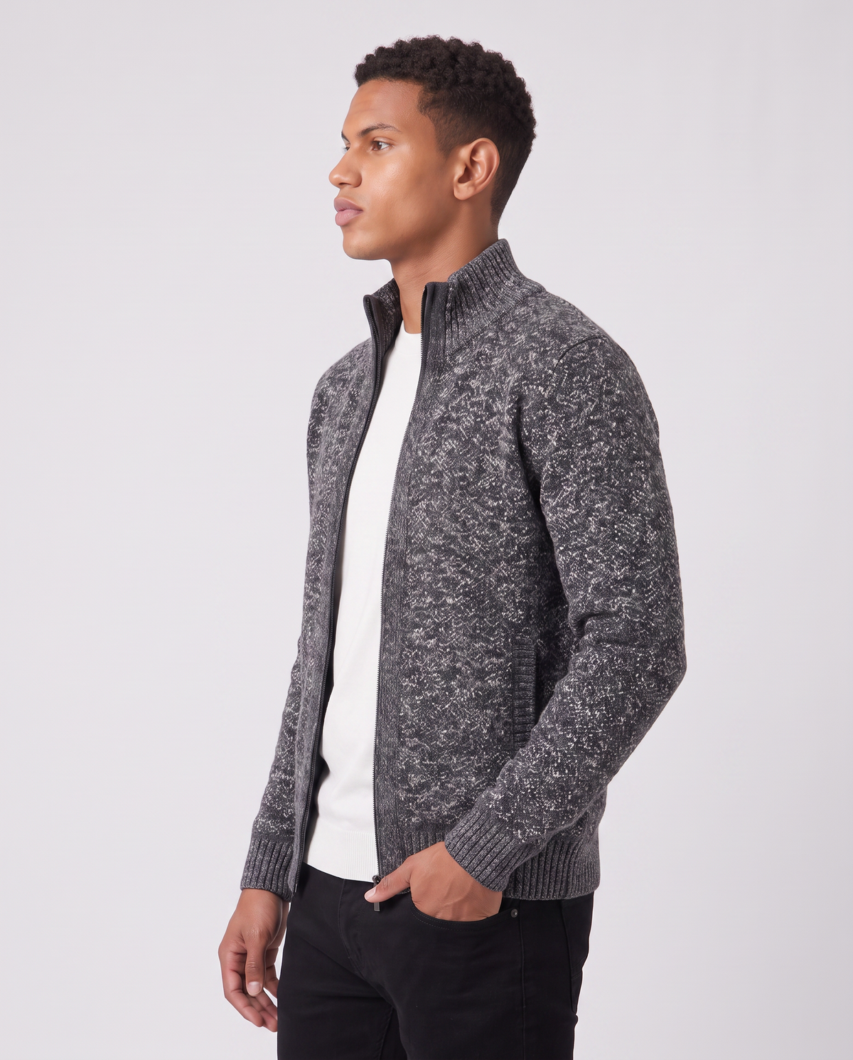 Virelle | Gilet Col Montant Homme