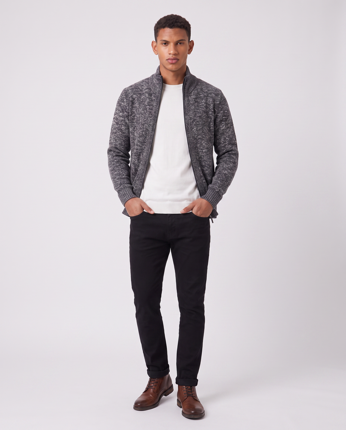 Virelle | Gilet Col Montant Homme