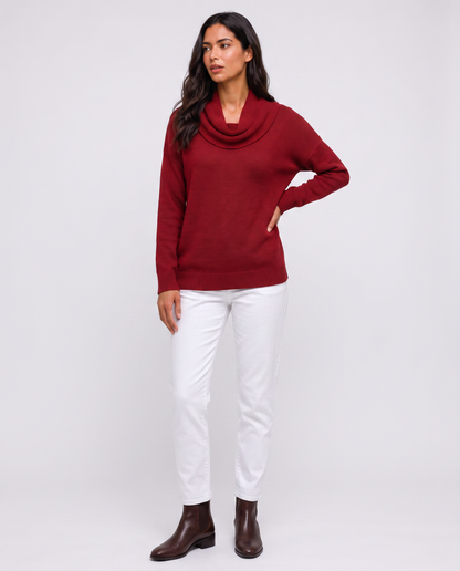 Virelle | Pull Col Bénitier Femme