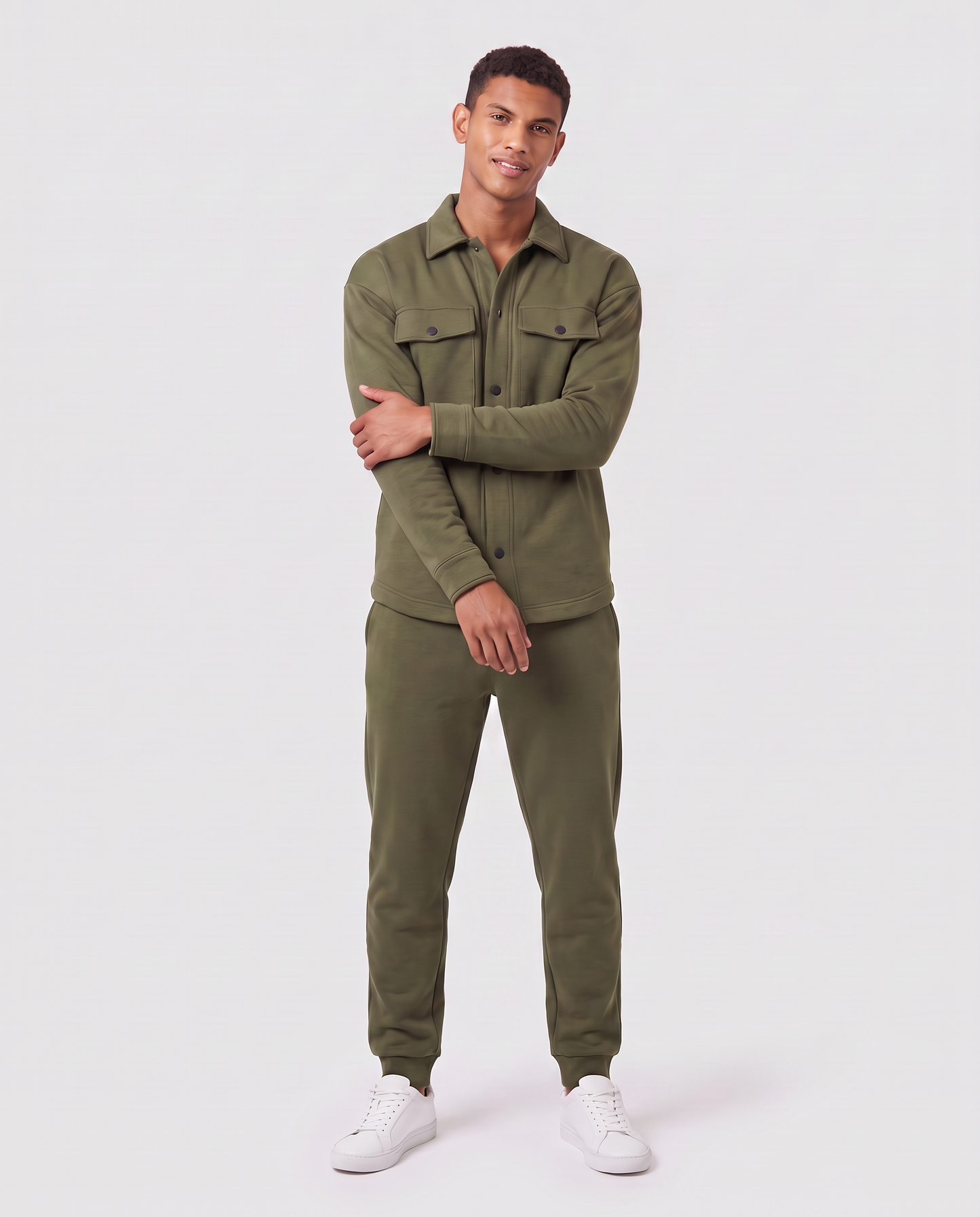 Virelle | Ensemble Survêtement Homme Boutonné