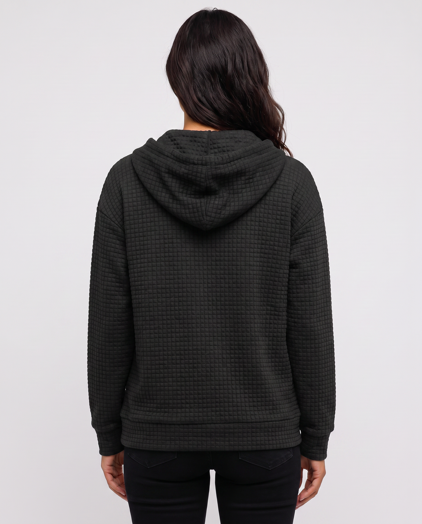 Virelle | Hoodie Zippé Texturé Femme