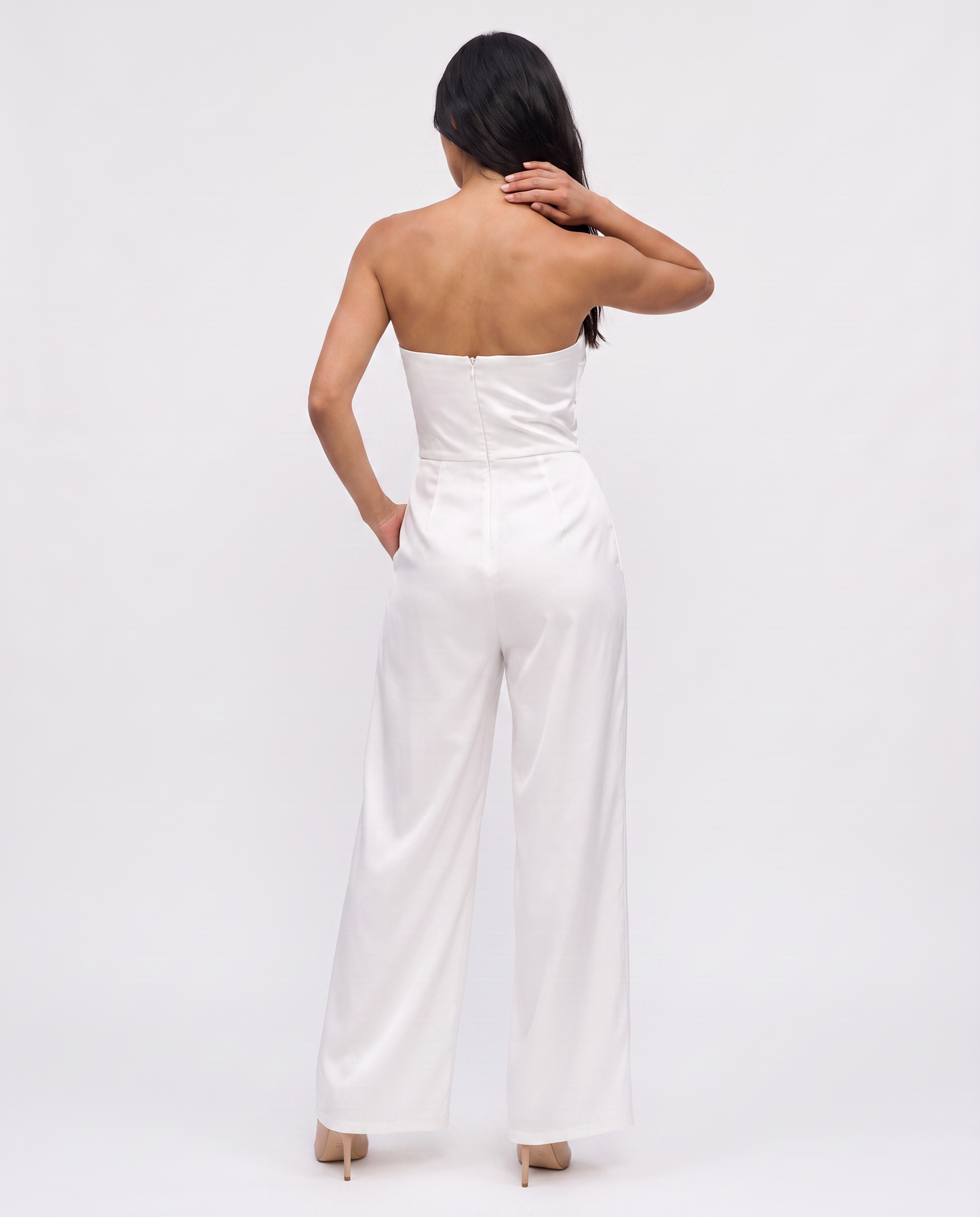 Virelle | Combinaison Satinée Bustier