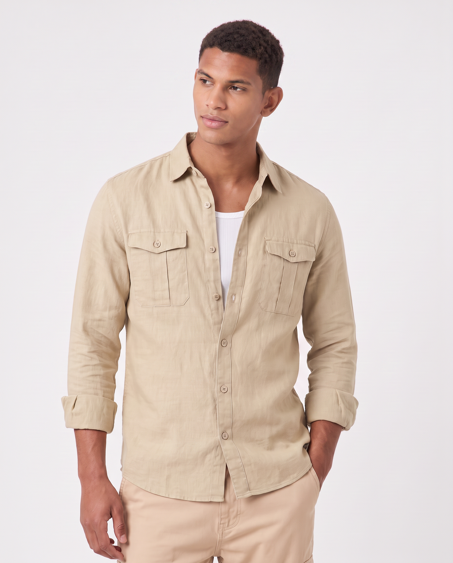 Virelle | Chemise Décontractée Homme À Poches