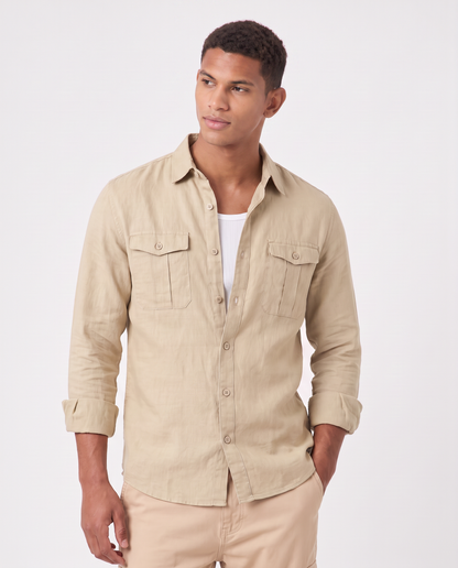 Virelle | Chemise Décontractée Homme À Poches