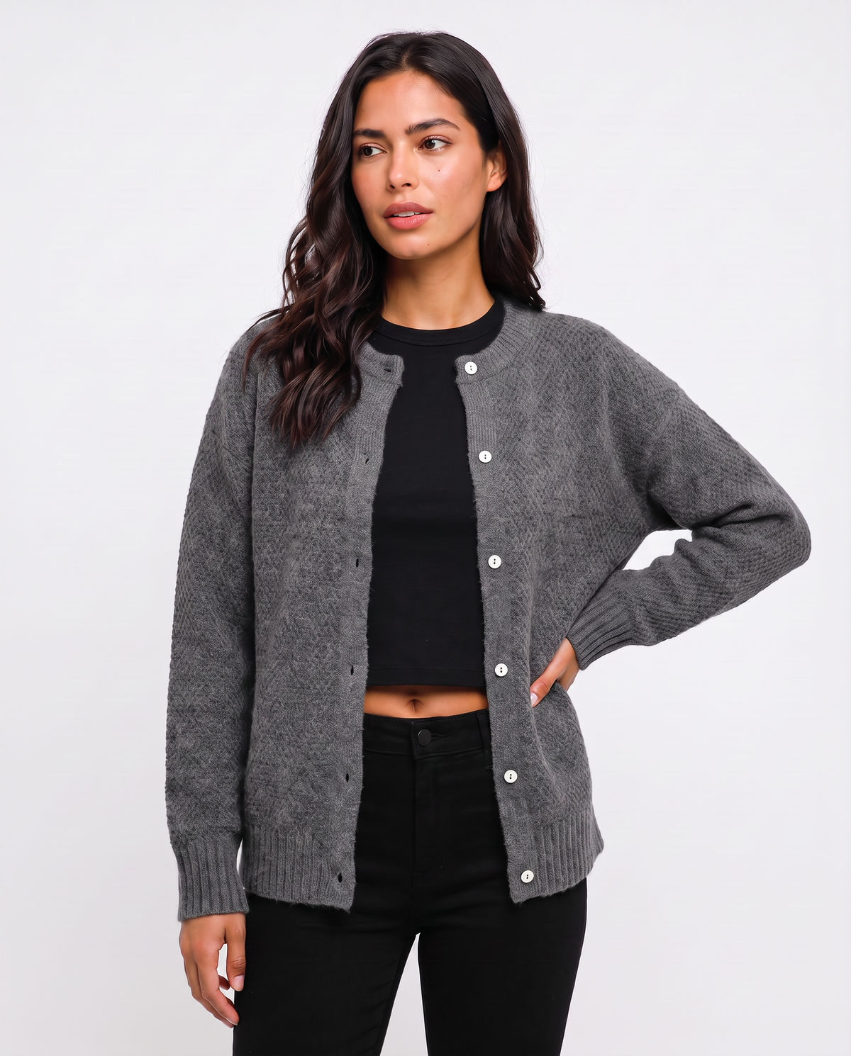 Virelle | Cardigan Boutonné Femme