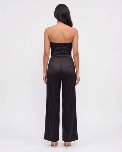 Virelle | Combinaison Satinée Bustier