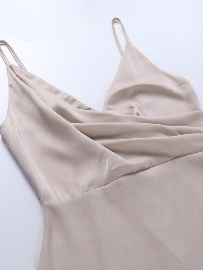 Anelo | Robe en Soie Brillante