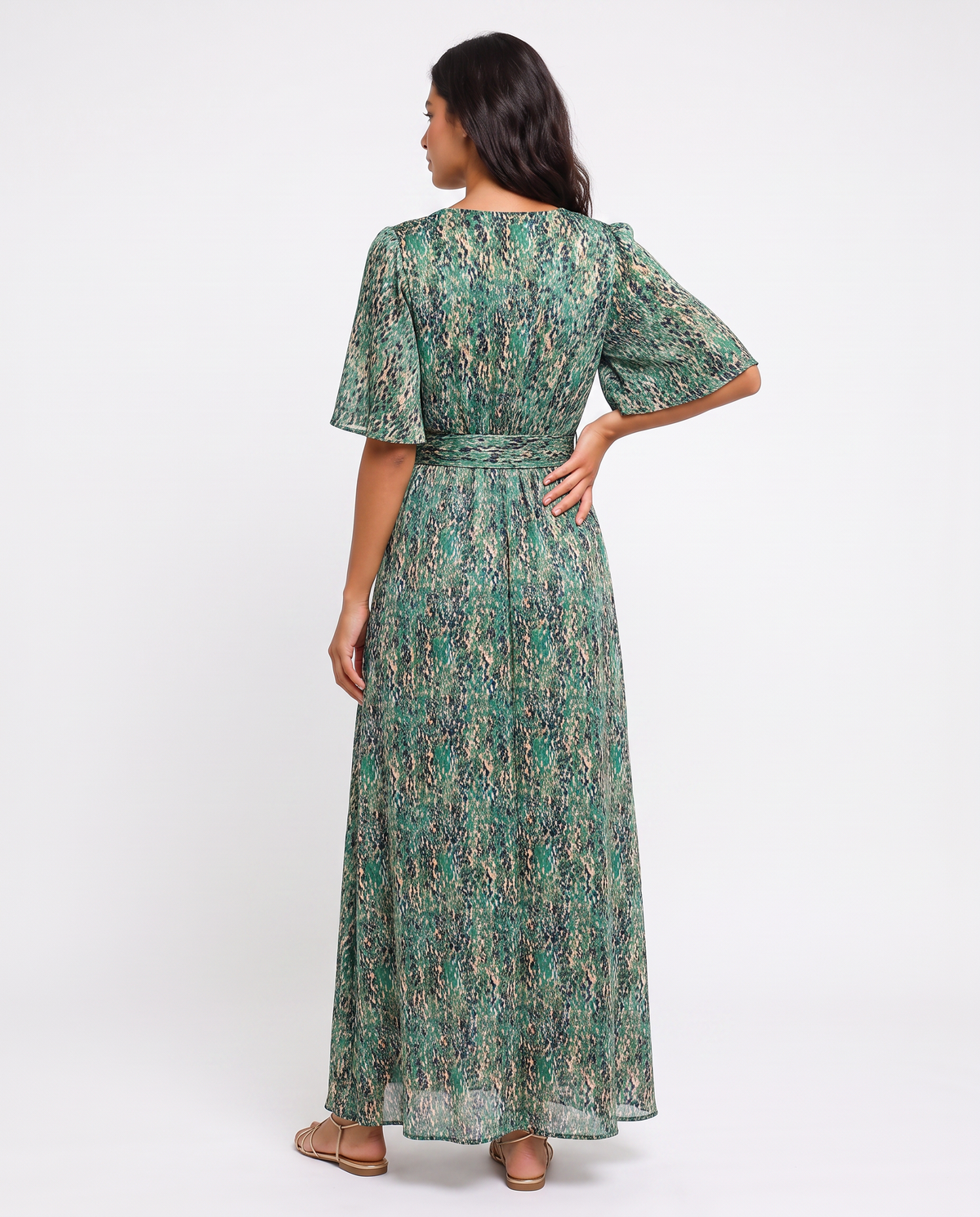 Virelle | Robe Longue Portefeuille Femme