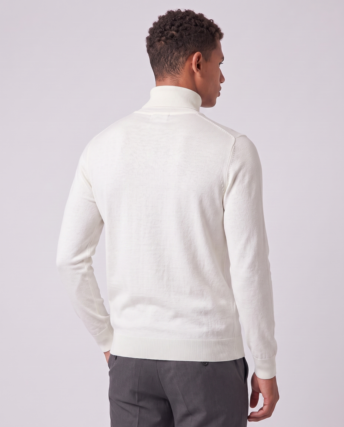Virelle | Pull Col Roulé Homme en Maille