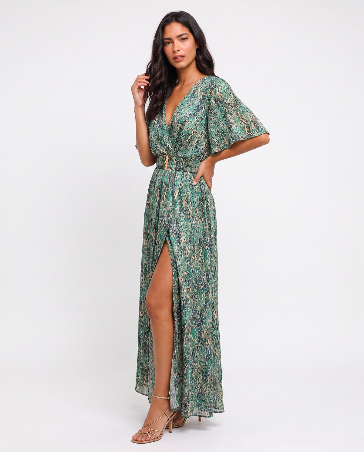 Virelle | Robe Longue Portefeuille Femme