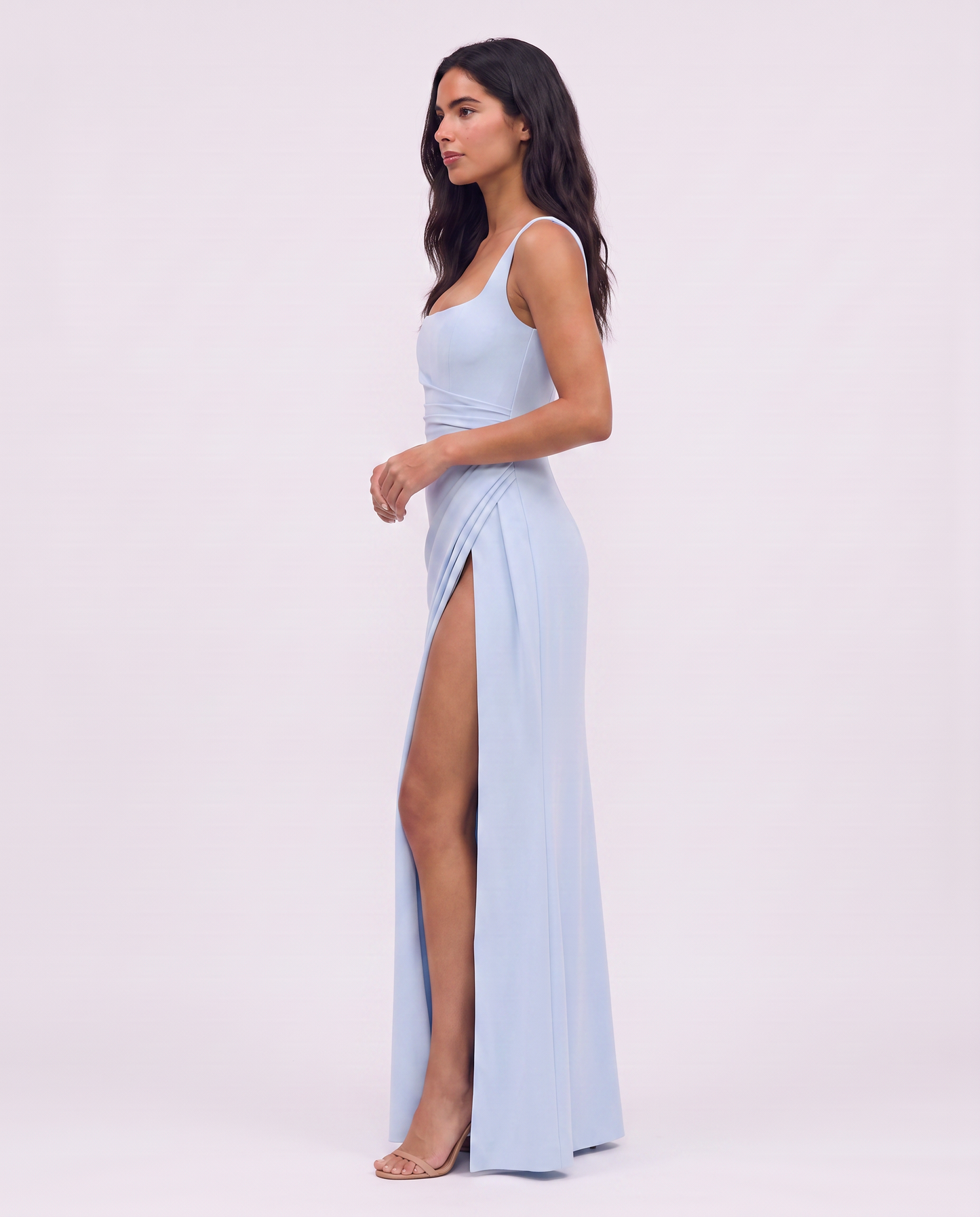 Virelle | Robe Maxi Corset Fendue