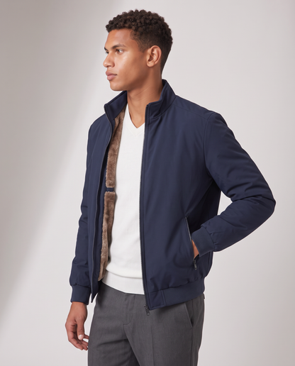 Virelle | Veste d’Hiver Homme Doublée Polaire