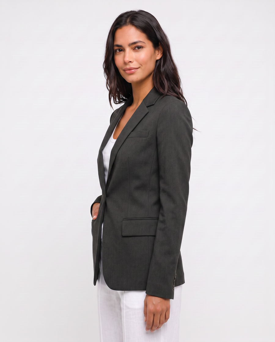 Virelle | Blazer Ajusté Femme à Un Bouton