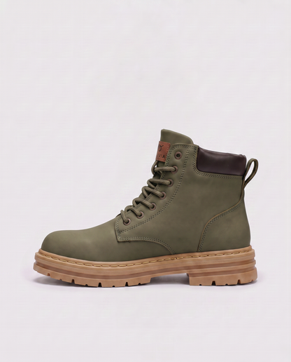Virelle | Bottines Homme à Lacets et Semelle Épaisse