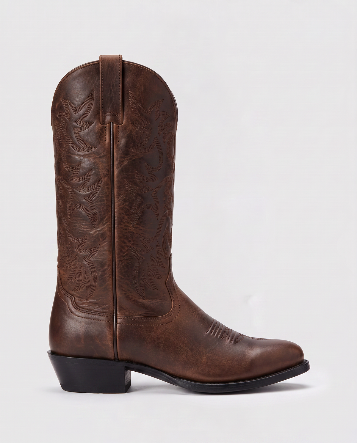 Virelle | Bottes Cowboy Homme en Cuir Brodé