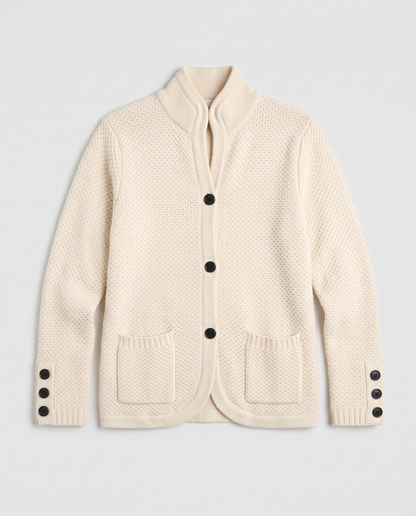 Virelle | Cardigan Femme en Maille à Boutons