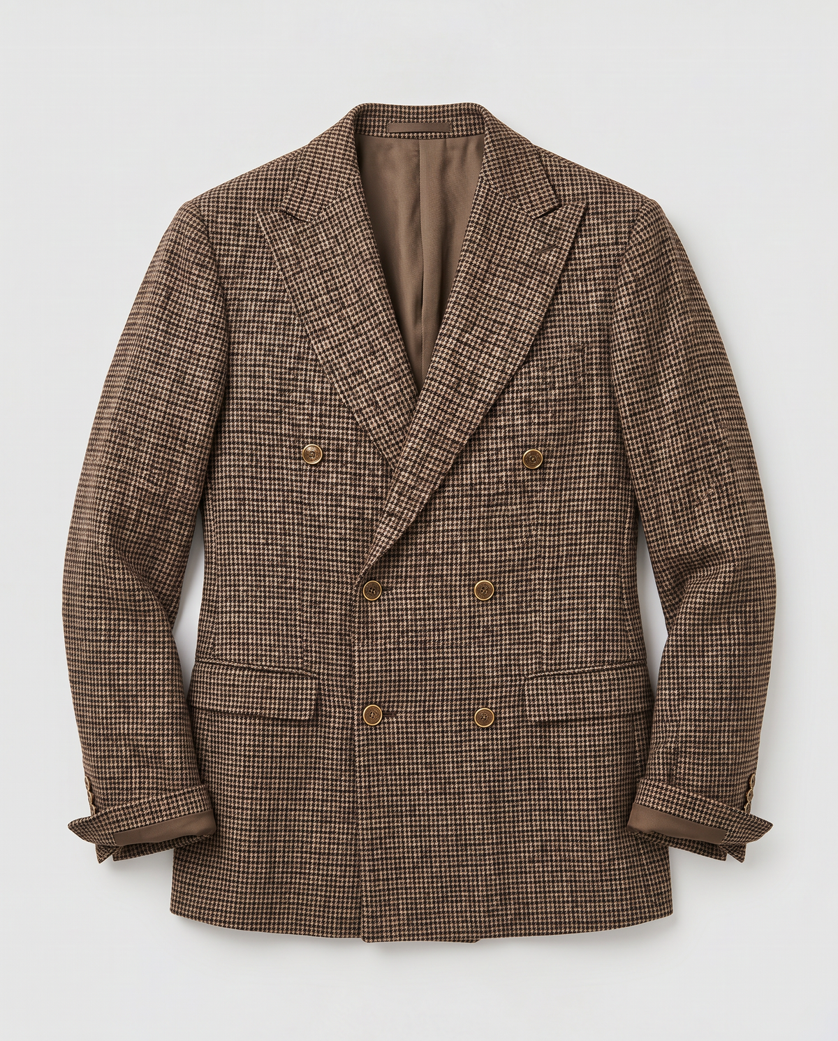 Virelle | Blazer Croisé Homme en Tweed