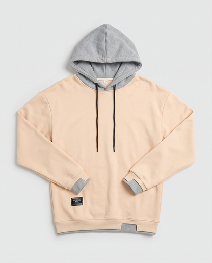 Virelle | Sweat à Capuche Homme Bicolore