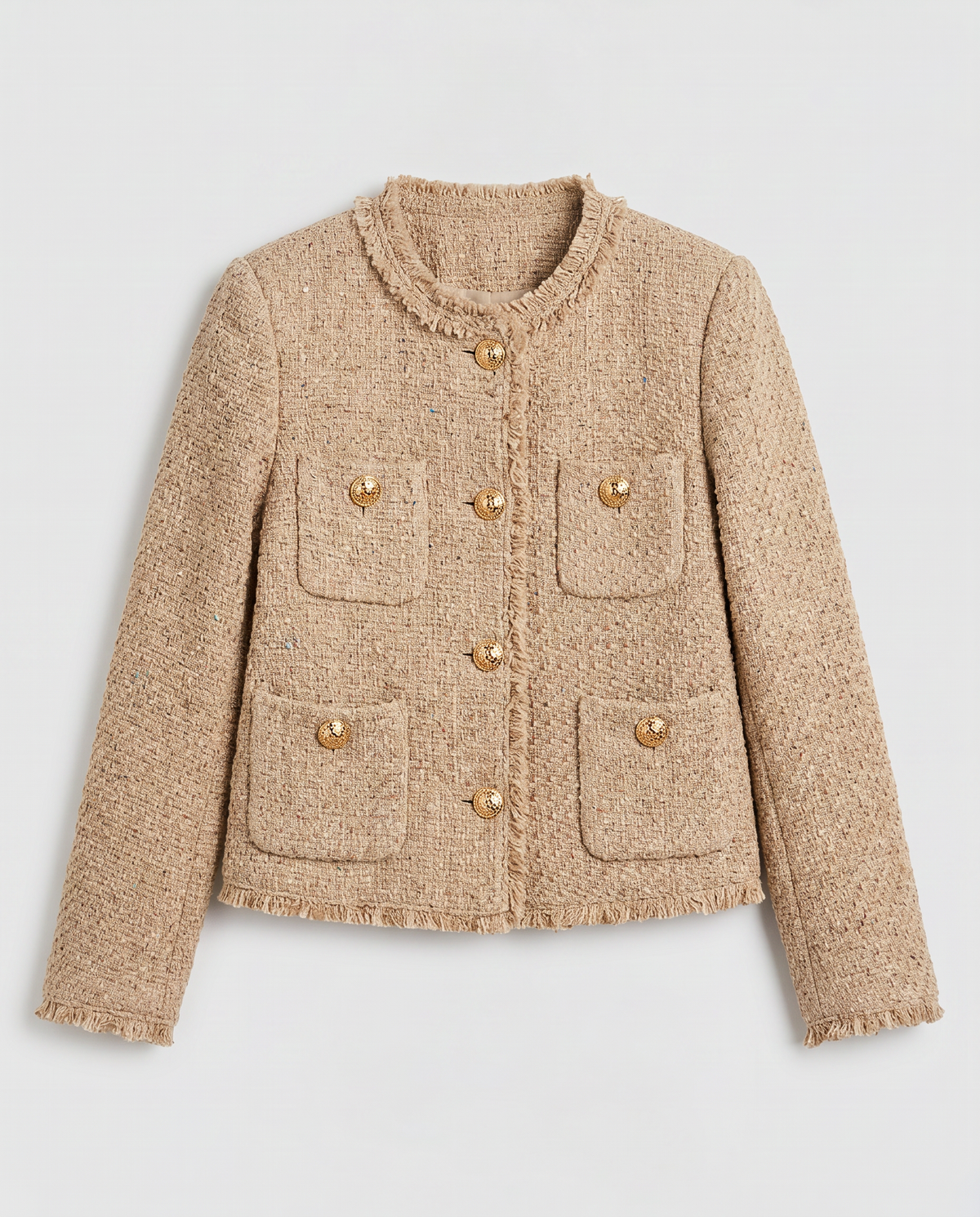 Virelle | Veste Tweed Structurée Femme