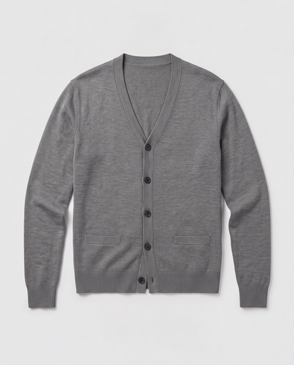 Virelle | Cardigan Homme Col V Boutonné