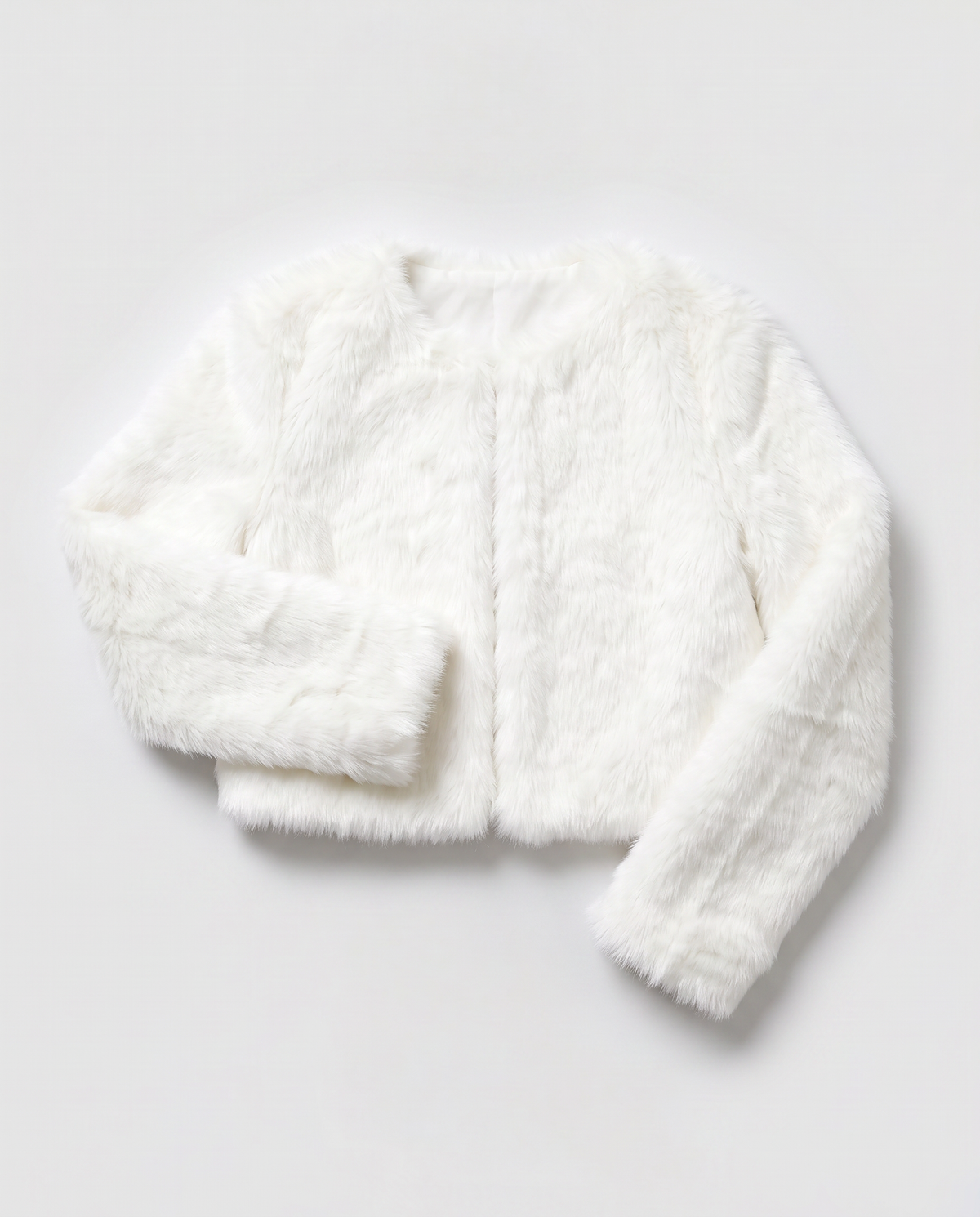 Virelle | Veste Courte Femme Effet Fourrure
