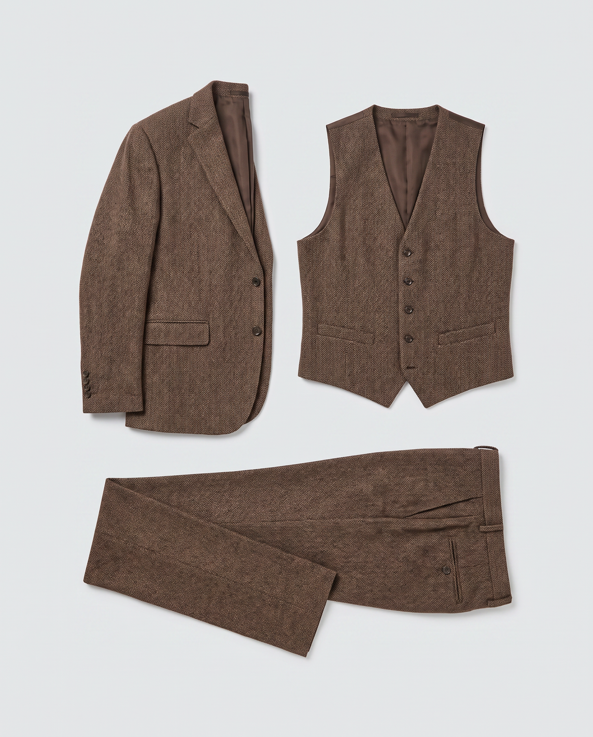 Virelle | Costume Homme 3 Pièces à Chevrons
