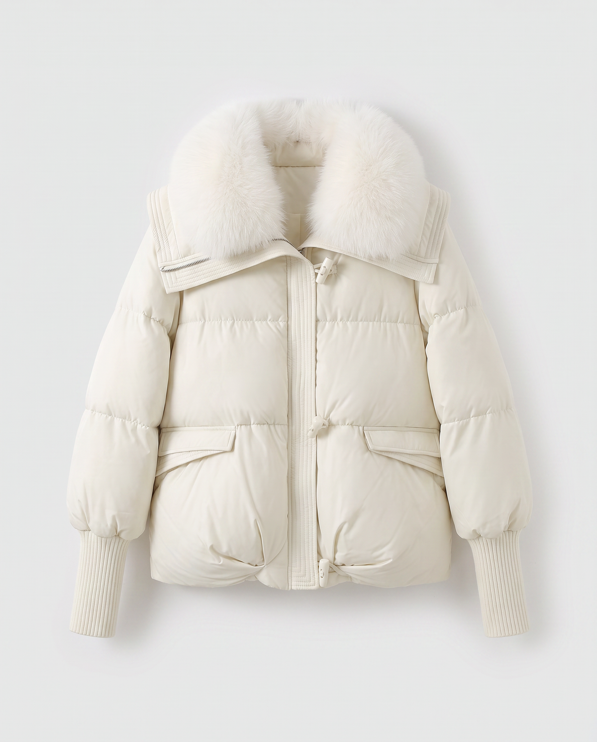 Virelle | Doudoune Femme Col Fourrure
