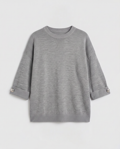 Virelle | Pull Oversize Femme à Boutons