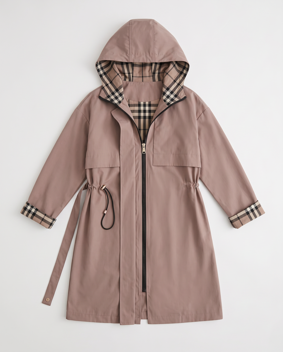 Virelle | Parka Légère Femme à Capuche