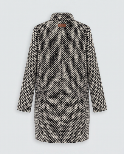 Virelle | Manteau Pied-de-Poule Femme