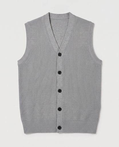 Virelle | Pull Sans Manches Homme Col V