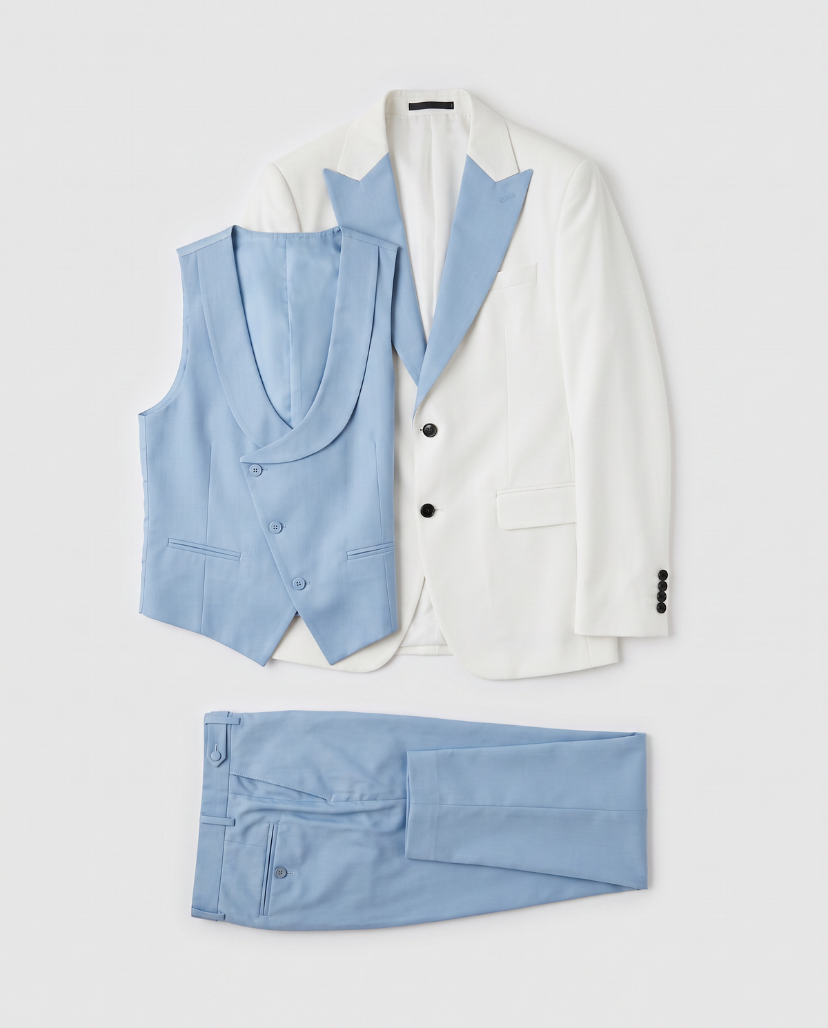 Virelle | Costume Homme 3 Pièces Coupe Ajustée