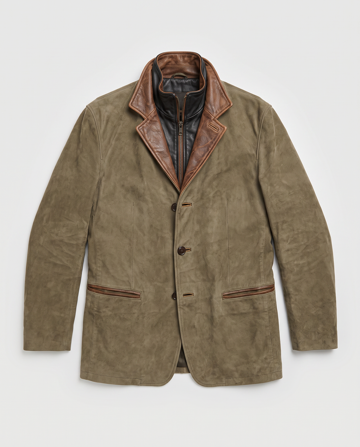 Virelle | Veste Homme en Daim