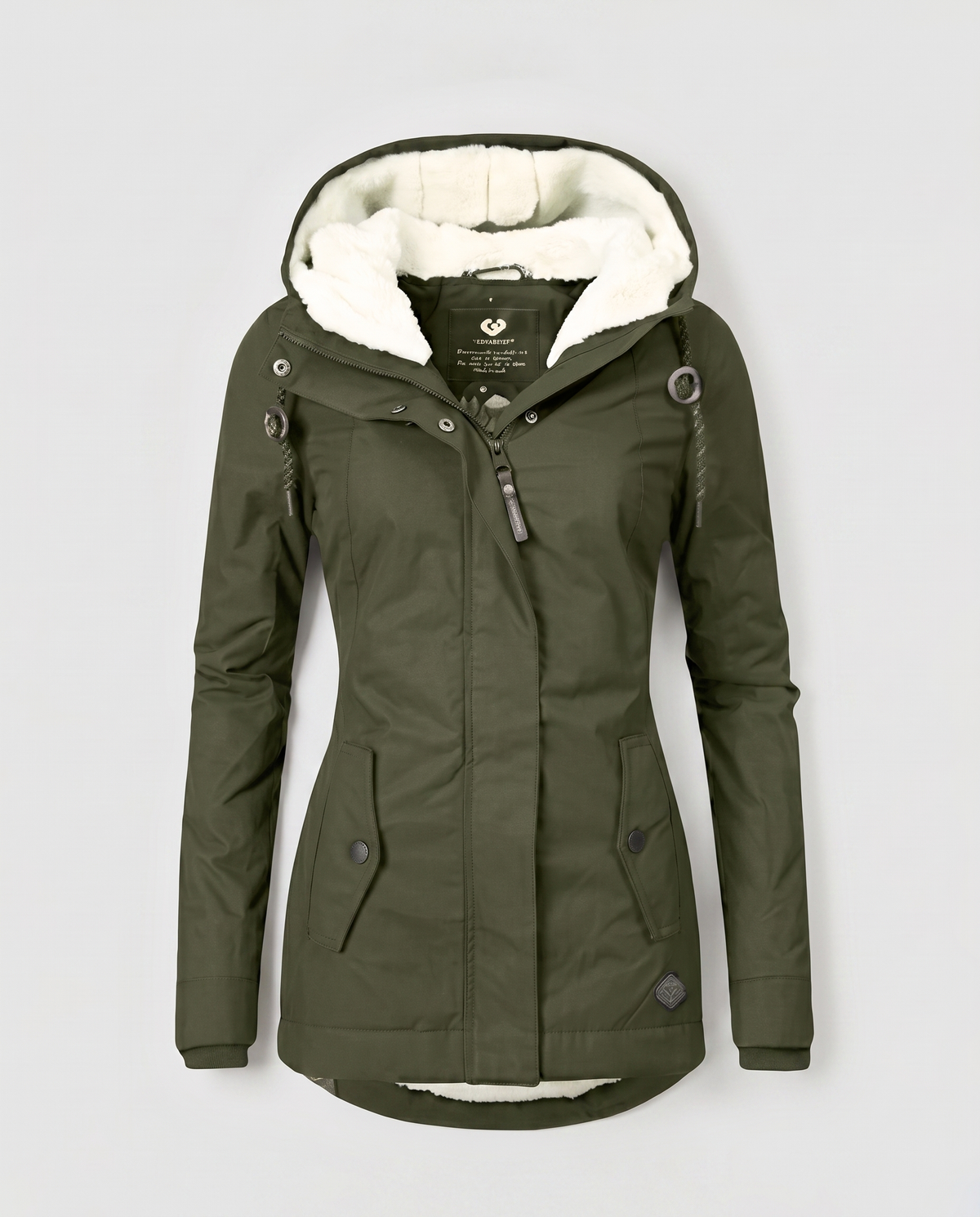 Virelle | Parka Femme Hiver à Capuche Doublée