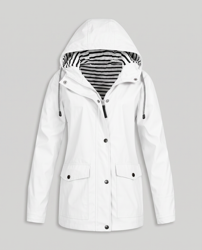 Virelle | Manteau Femme à Capuche Coupe-Vent