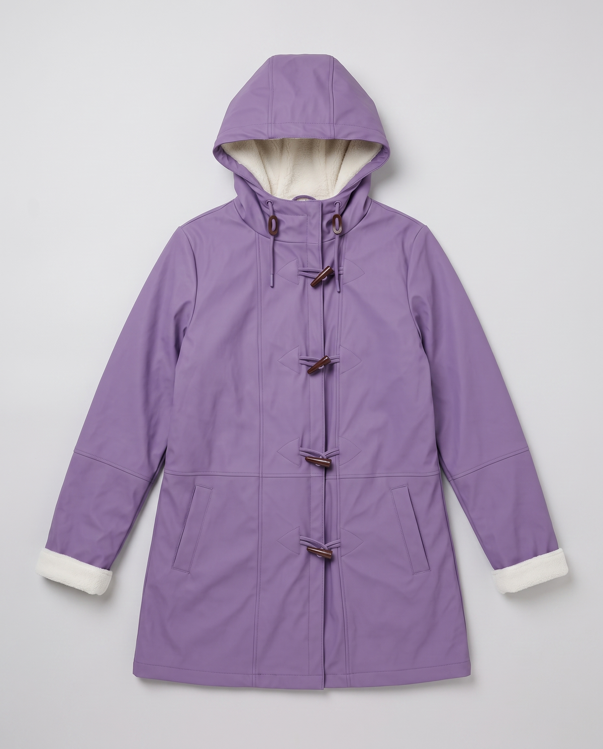 Virelle | Manteau Femme à Capuche Doublé Polaire