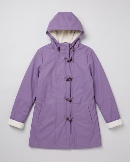 Virelle | Manteau Femme à Capuche Doublé Polaire