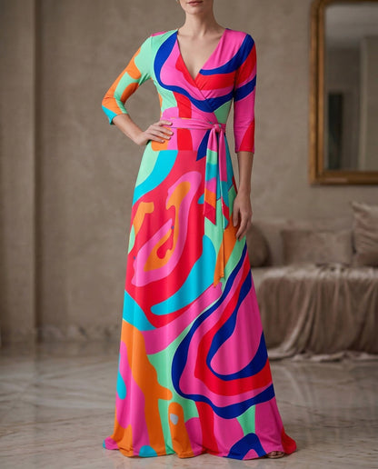 Sofina | Robe Fluide Élégante