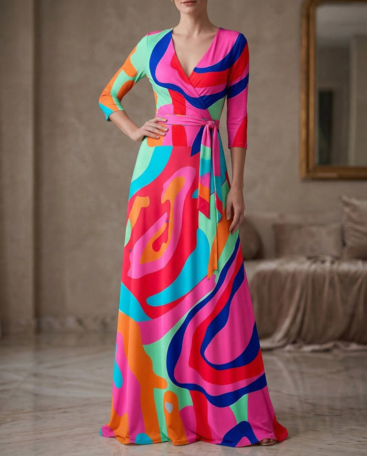 Sofina | Robe Fluide Élégante