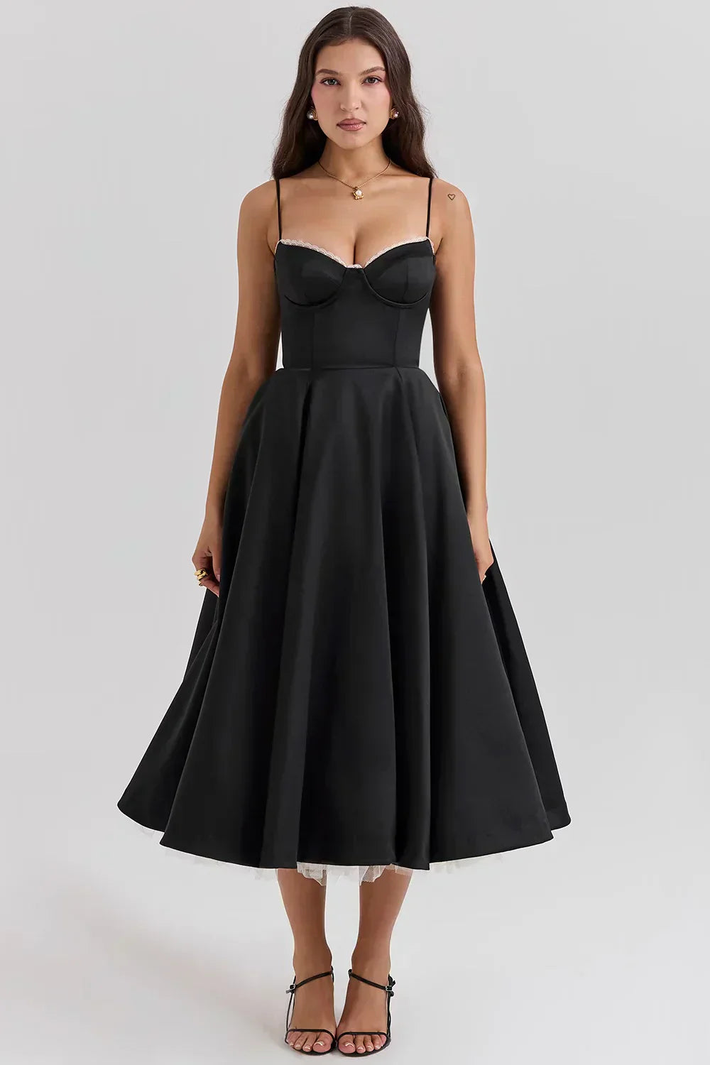 Fiorine | Robe Midi Élégante