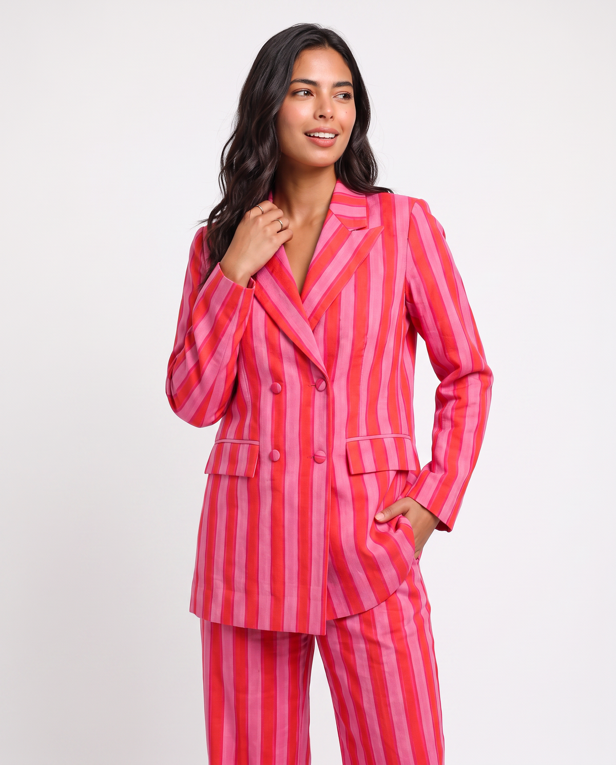Virelle | Ensemble Femme 2 Pièces Imprimé à la Main