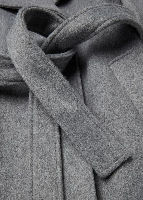 Virelle | Manteau Long Ceinturé Femme