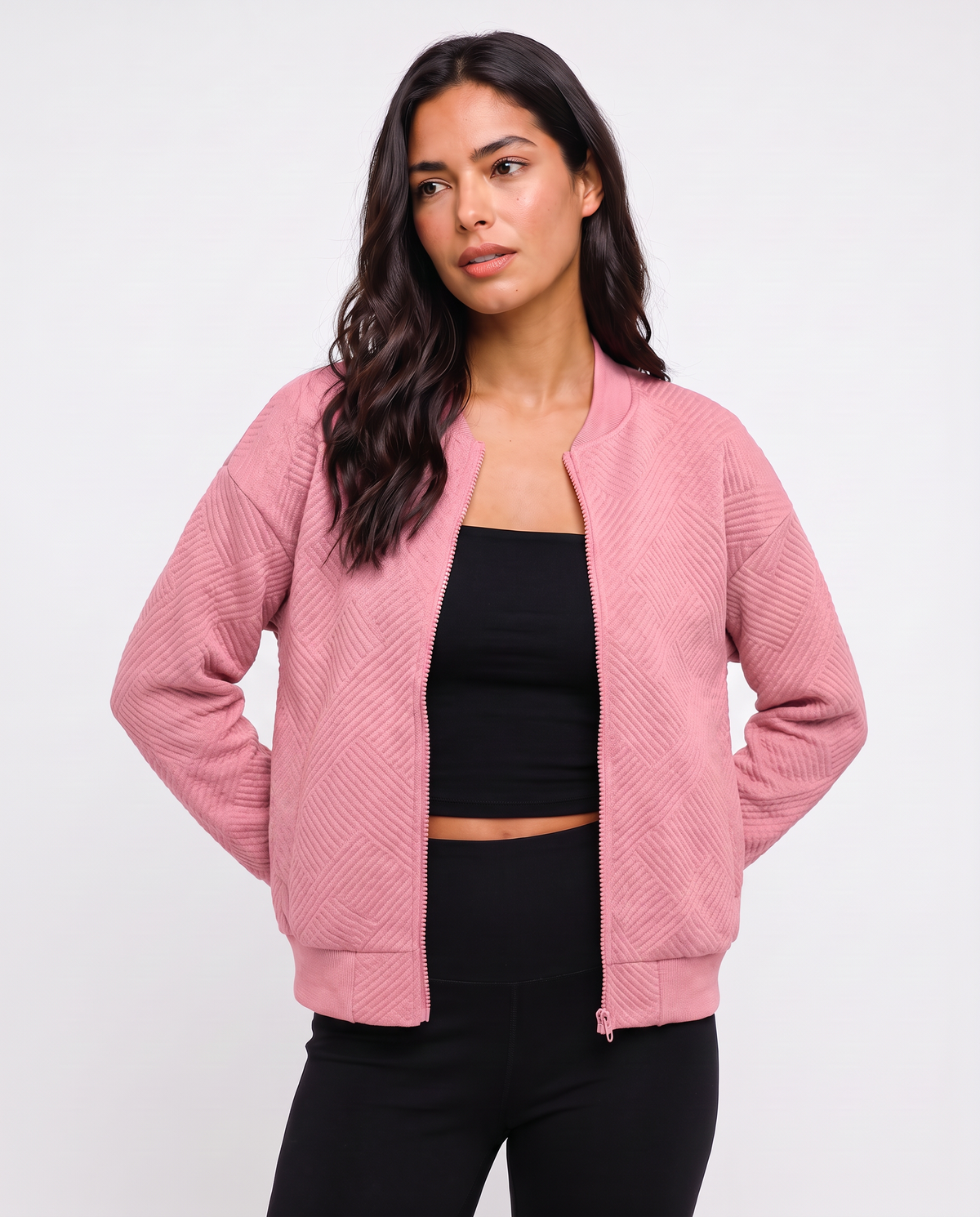 Virelle | Bomber Léger Femme Zippé