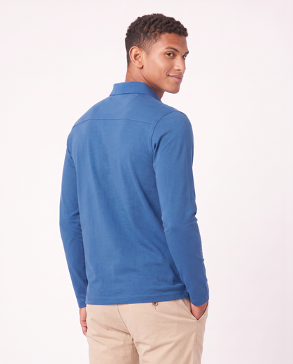 Virelle | Polo Homme Casual Manches Longues